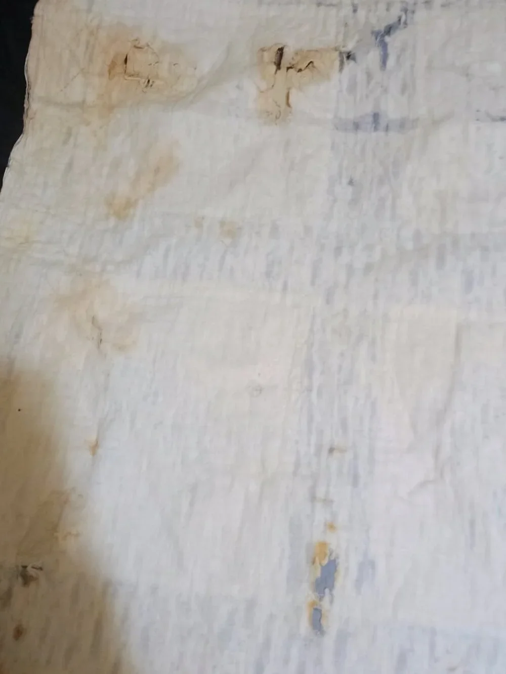 Antique baby boy crib quilt